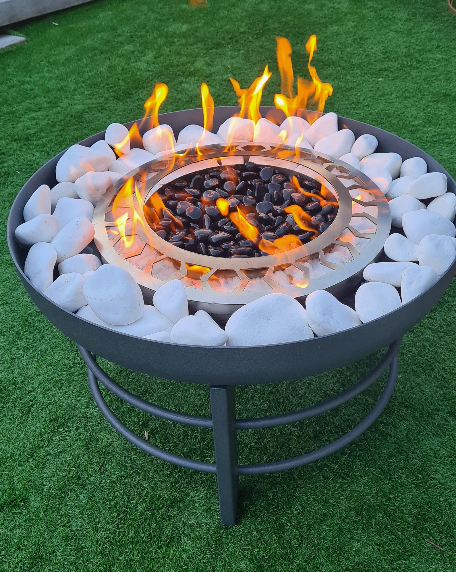 Bespoke Bio Ethanol Fire Pit Etsy