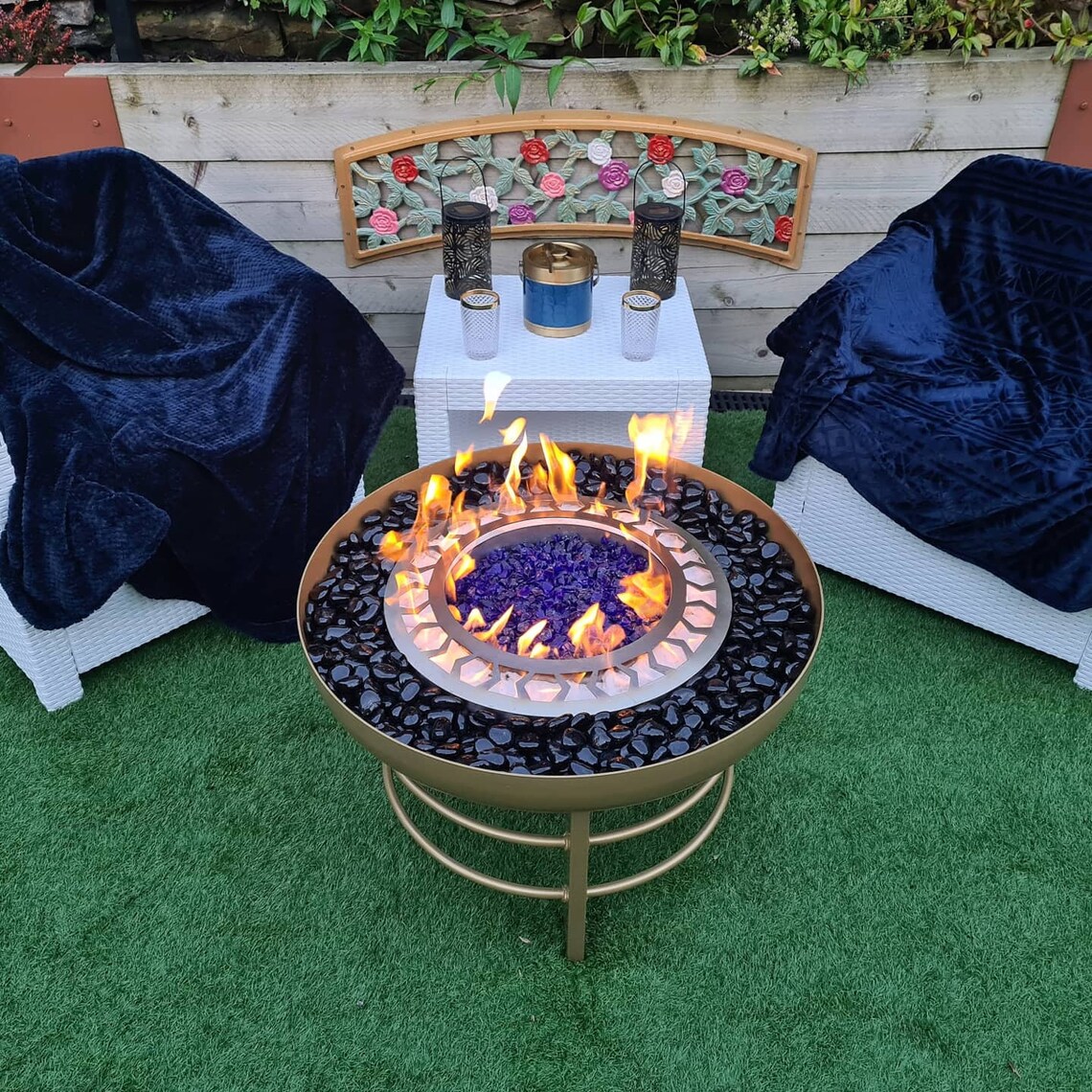 Bespoke Bio Ethanol Fire Pit Etsy