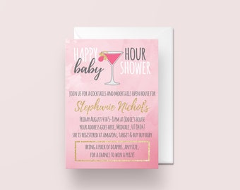 Happy Hour Baby Shower DIGITAL