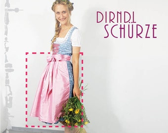 Schnittmuster  Dirndl Schürze  zum Wenden