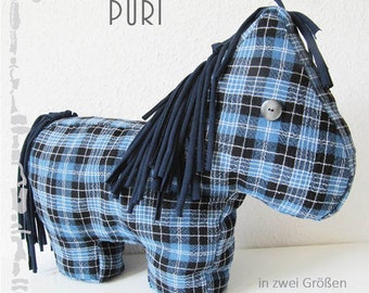 Schnittmuster Pferd Puri + gratis Add-On Einhorn