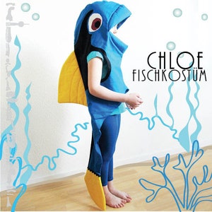Fish costume pattern &quot;Chloe&quot;