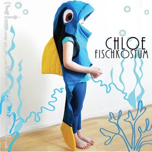 Sewing pattern fish costume "Chloe"