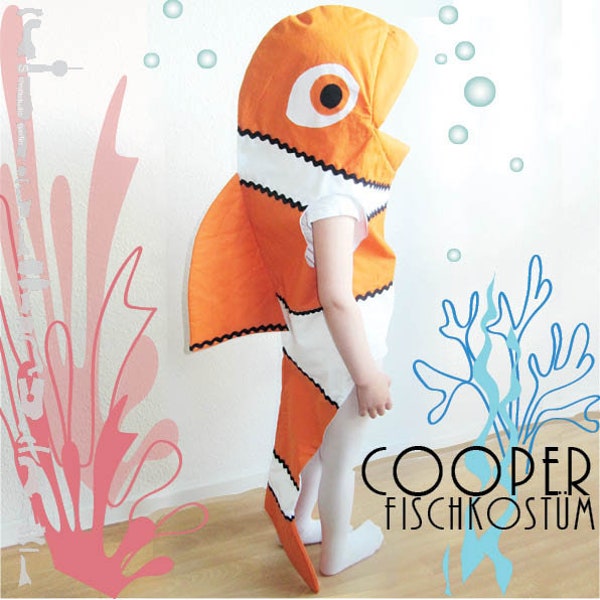 Sewing pattern fish costume "COOPER"