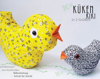 Sewing pattern Easter chick "KIKI"