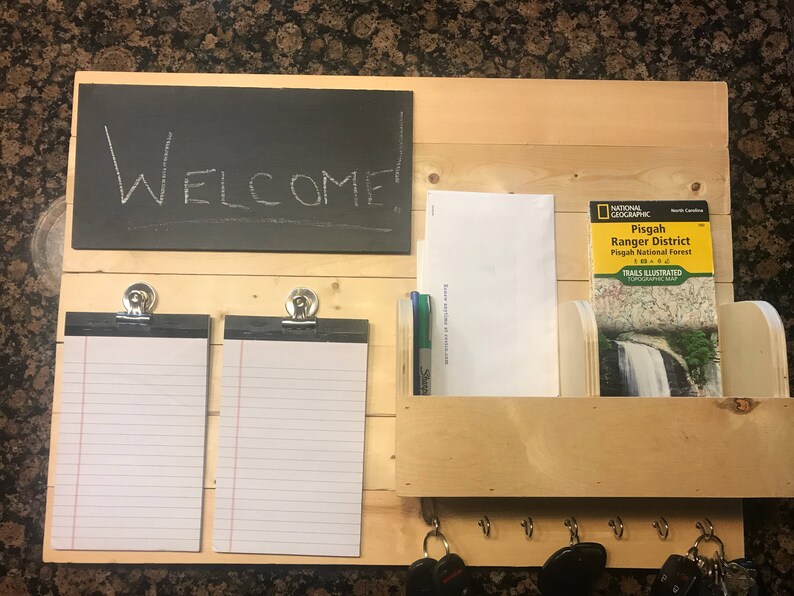 Command Center Message Board Organizer Etsy