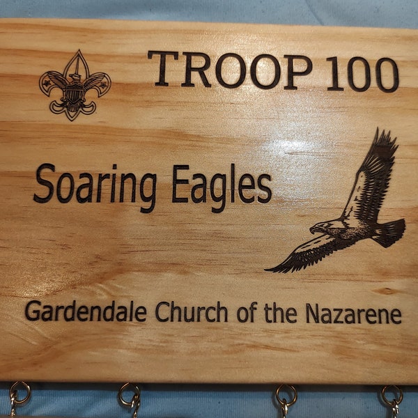 Soaring Eagle Scout Name Board Display Troops Eagles