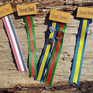 Scout Rank Parent Ribbon Pin