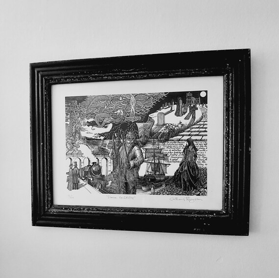 Paean to Whitby. Cards Posters Frames and Prints Etsy