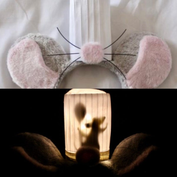 Ratatouille inspiró la silueta de Remy ilumina las orejas de Mickey/Minnie Disney