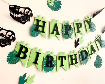 Download Free Dinosaur Banner Etsy for Cricut Explore, Silhouette and other cutting machines.