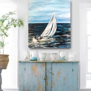 Lost at Sea Canvas