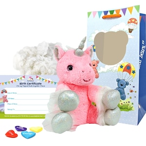 8 inch Pinkie Mythical Unicorn No Sew Make A Bear Kit
