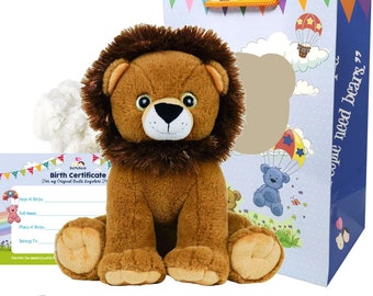 16 inch Sir Roaralot Lion Build Your Own Teddy Bear Kit