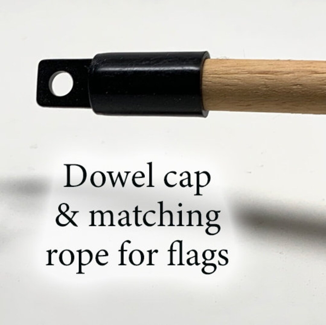 Dowel and Matching Rope to Hang Flags From a Door - Etsy
