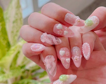 Turtle Melon Pan, Cute Turtle Cherry Blossom Nails, Cute Bakery