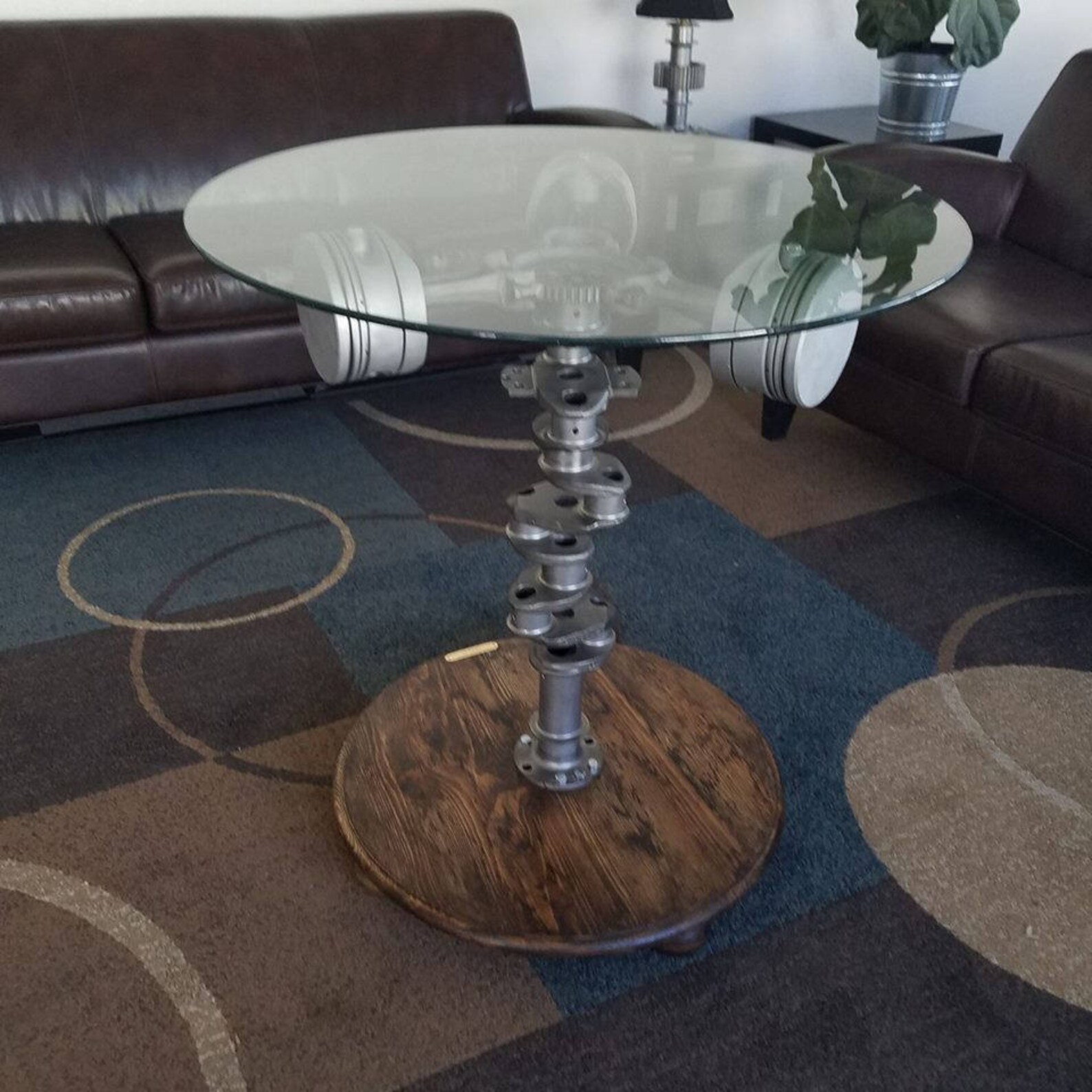 Crankshaft Table Etsy