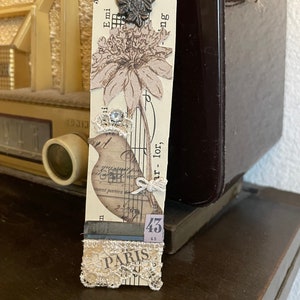 Wooden bookmark