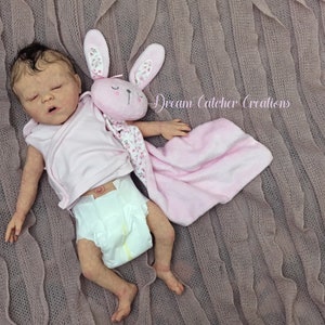 FULL BODY SILICONE Lifelike Reborn Baby Doll ~ Drink and Wet - Bow