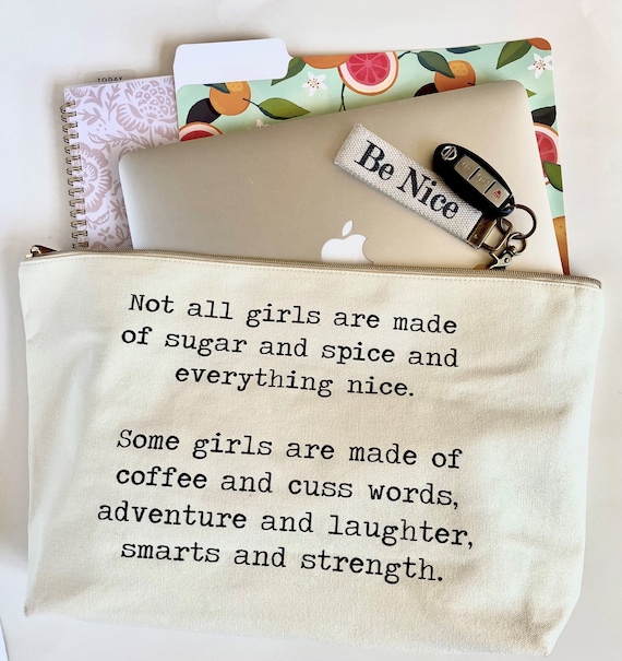 Extra large canvas zipper pouch new arrivals