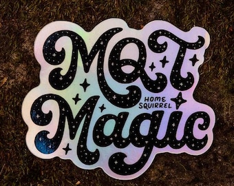 Marquette Magic Michigan Holographic Sticker