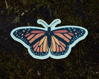Monarch Butterfly Sticker