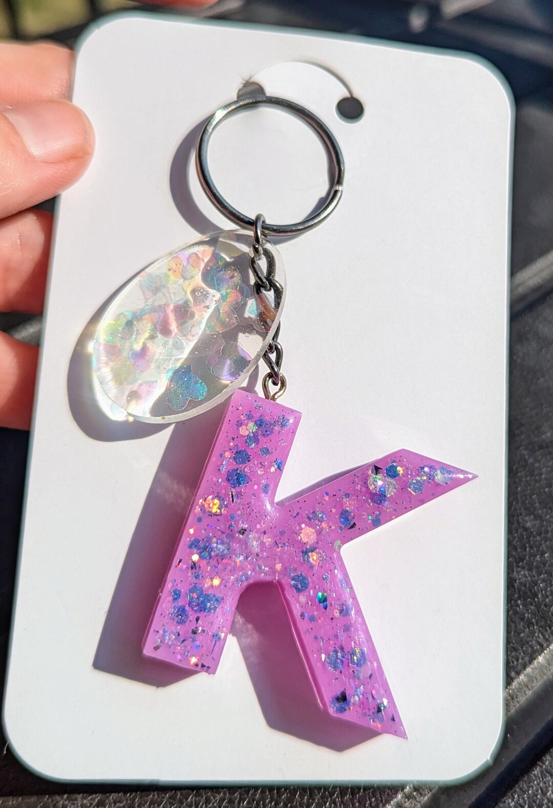 Personalized Luxury Letter k Keychains One of a Kind Only - Etsy