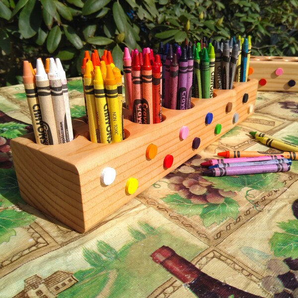 Crayon Holder Etsy