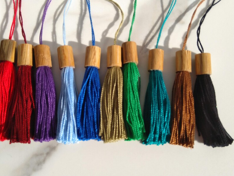Handmade Tassels Bookmark Tassels Bulk Tassels for Etsy