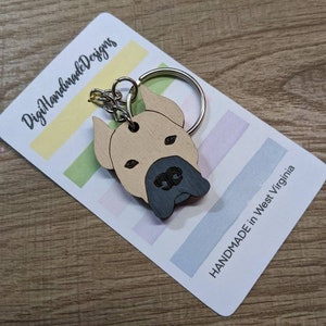 Porte-clés Cane Corso Mom - Version 2 - Neuf Avec étiquettes - Mignon Et Solide