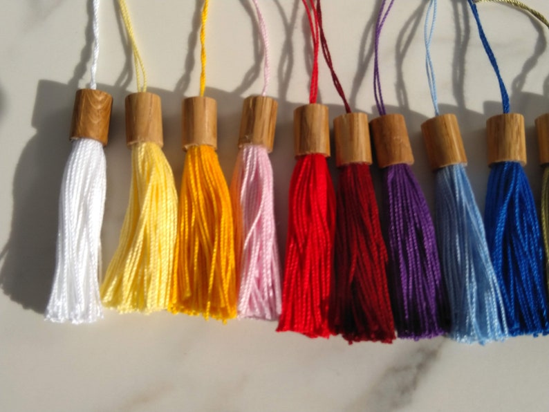 Handmade Tassels Bookmark Tassels Bulk Tassels for Etsy