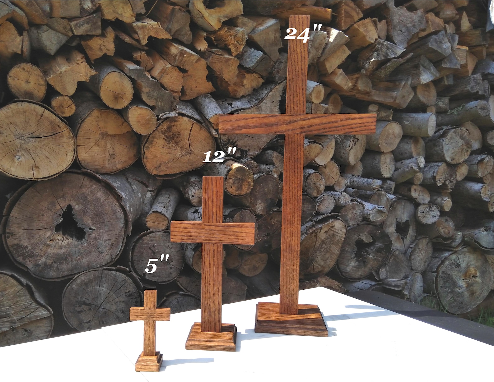 Tabletop Cross Large 24 Cross Rustic Cross Decor Etsy