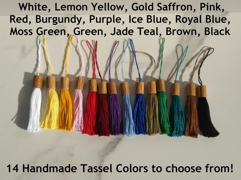 Handmade Tassels Bookmark Tassels Bulk Tassels for Etsy