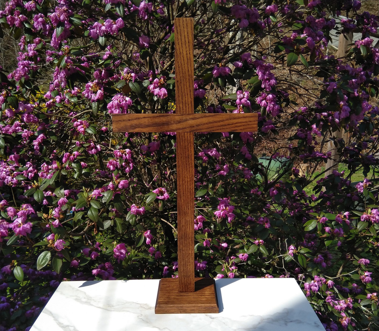 Tabletop Cross Large 24 Cross Rustic Cross Decor Etsy