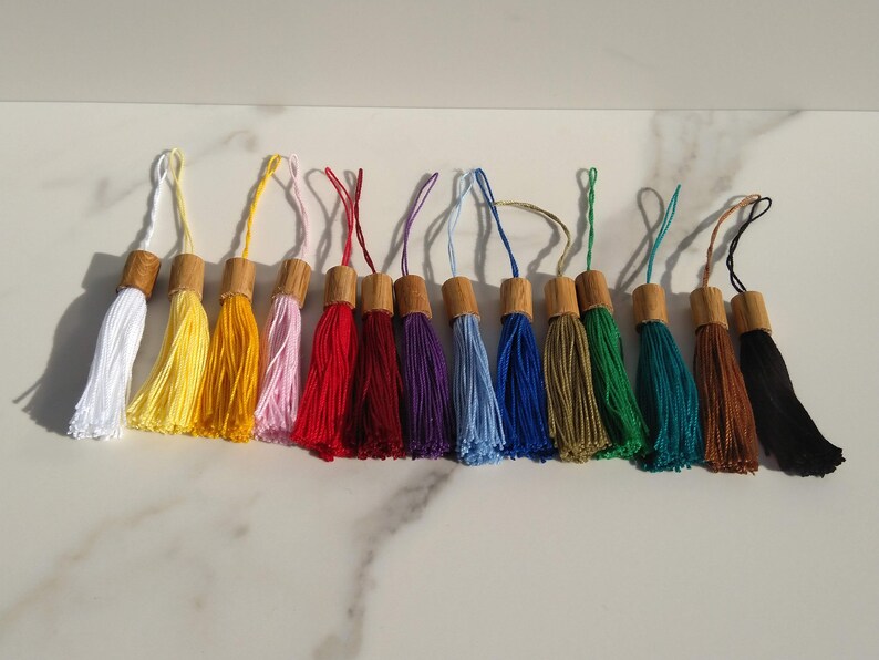 Handmade Tassels Bookmark Tassels Bulk Tassels for Etsy