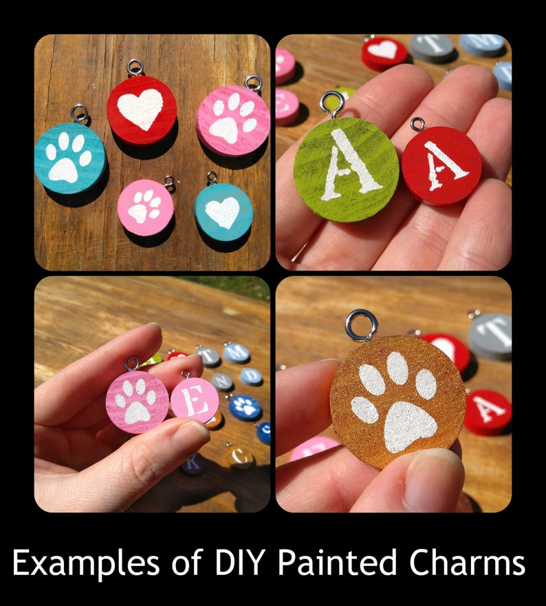 Bulk Charms Blank Wood Charms Craft Charms Wood Pendant Etsy