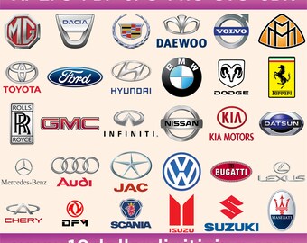car logo etsy