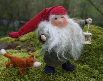 Tomte mit Fuchs