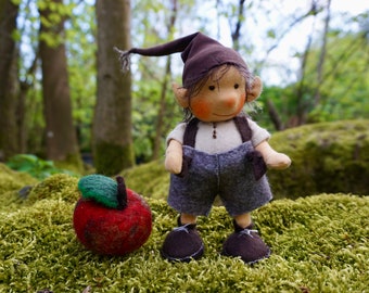 Berti with apple