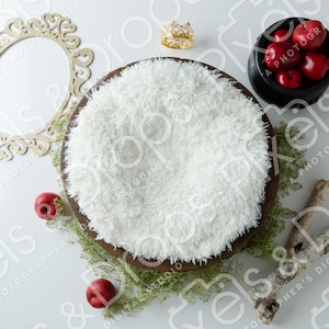 Snow White Mirror Mirror Newborn Digital Backdrop, Newborn Digital Background, PNG Baby Backdrop, Backdrop for Photoshop