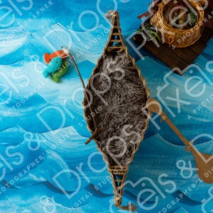 Fishing Dock Newborn Digital Backdrop, Digital Backdrop for Newborn, Newborn Digital Background, PNG Baby Backdrop, Backdrop for Photoshop