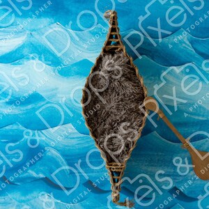 Canoe Newborn Digital Backdrop, Digital Backdrop for Newborn, Newborn Digital Background, PNG Baby Backdrop, Backdrop for Photoshop