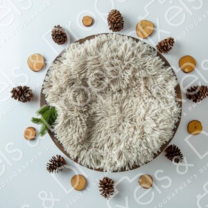Rustic Newborn Digital Backdrop, Digital Backdrop for Newborn, Newborn Digital Background, PNG Baby Backdrop, Backdrop for Photoshop