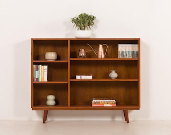 Scandinavian mid century teak bookcase, 1960s
