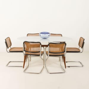 Italian mid century Carra marble dining table in the style of Ico Parisi, 1950s