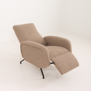 Italienischer Mid Century Lounge Sessel im Marco Zanuso Stil, 1960er Jahre