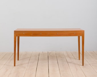 Teak Desk by Severin Hansen for Haslev Denmark, 1960s