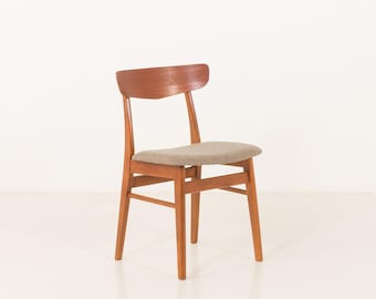 Rare Danish Teak Dining Chair by Farstrup Denmark 1960s, - Etsy