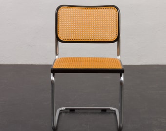 Set of four Cesca chairs, Italy, 1970s.