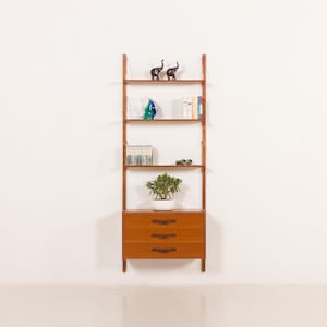 Skandinavisk väggskåp i teak, 50-tal, 1960-tal